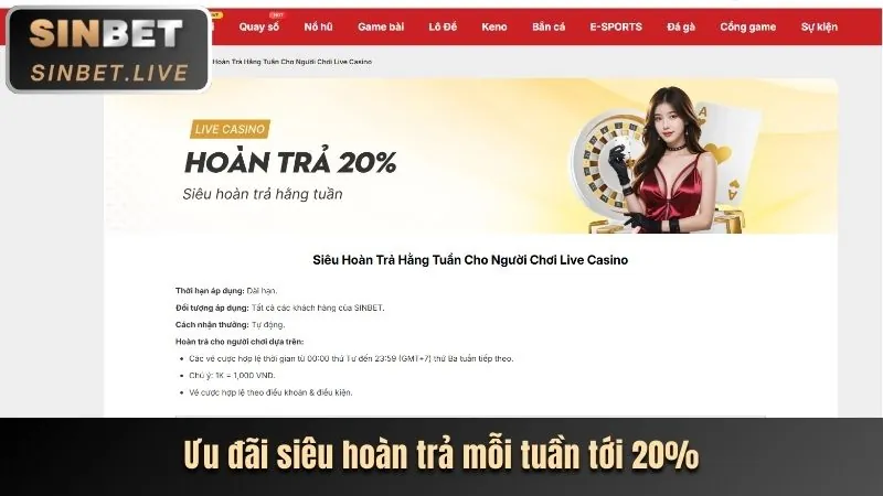 Ưu đãi thành viên VIP Lixi88